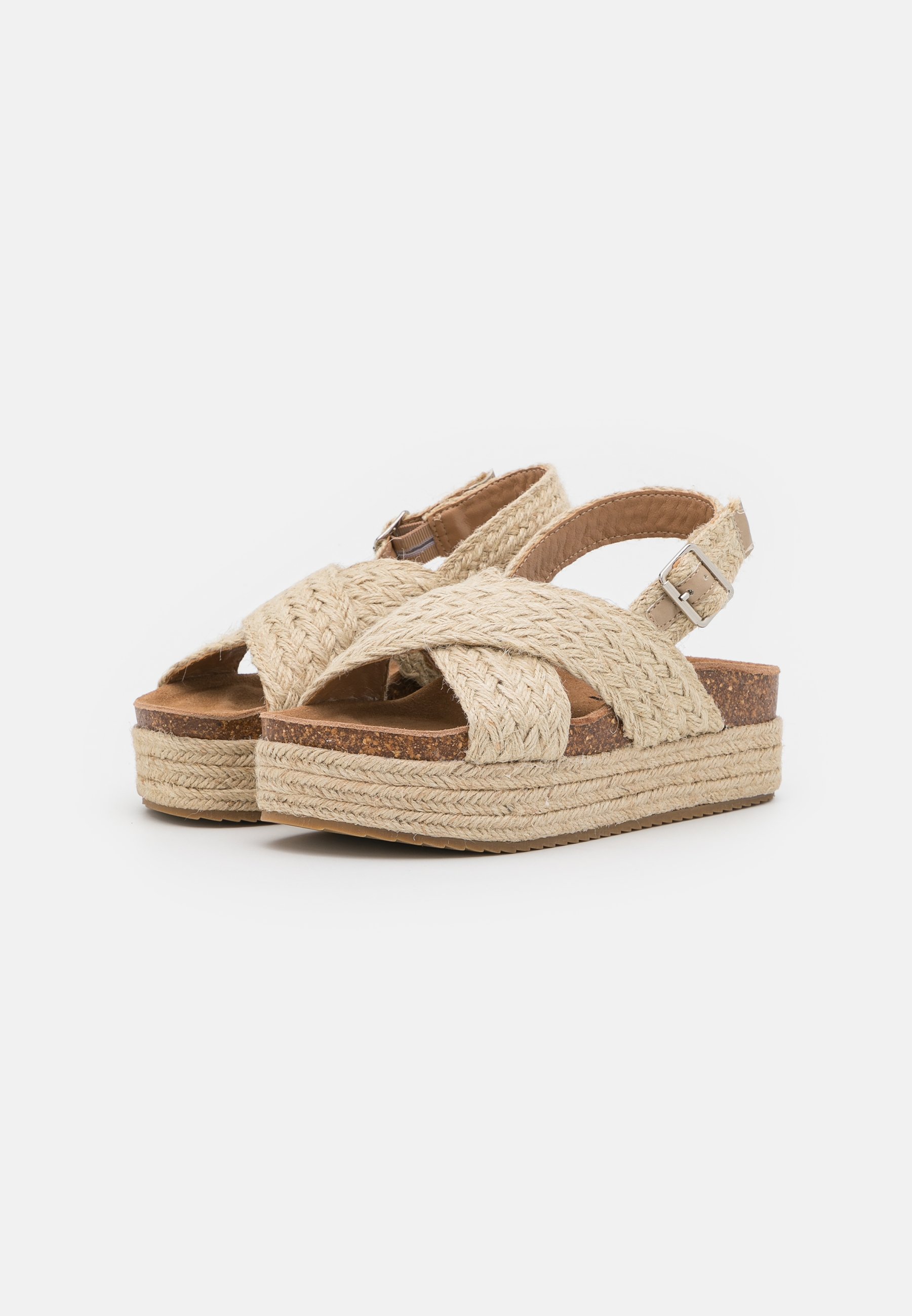 Refresh Sandalias con plataforma - beige - Zalando.es