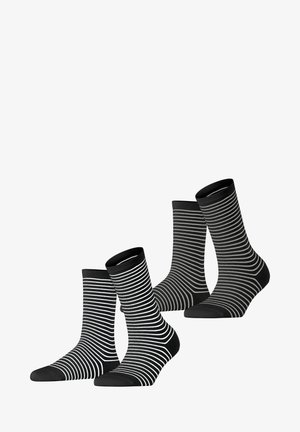 Fine Line 2-Pack with pattern - Socken - sortiment