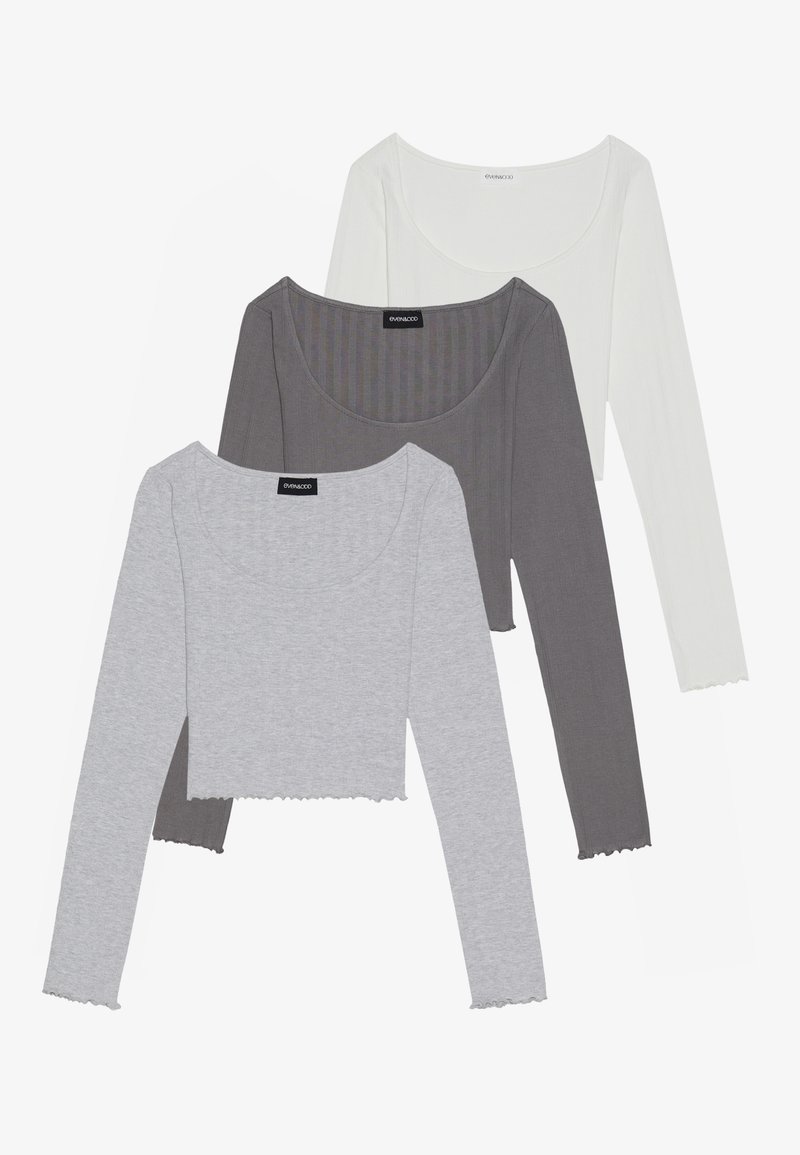 Even&Odd Longsleeve antraciet Even&Odd Longsleeve antraciet