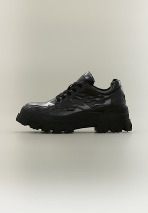 Buffalo, ASPHA CLS FLAME BS - Боти с връзки до глезена - black