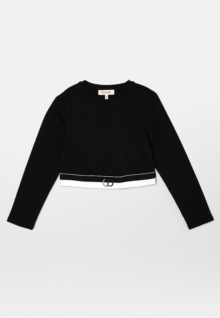 TWINSET Longsleeve antraciet gemêleerd