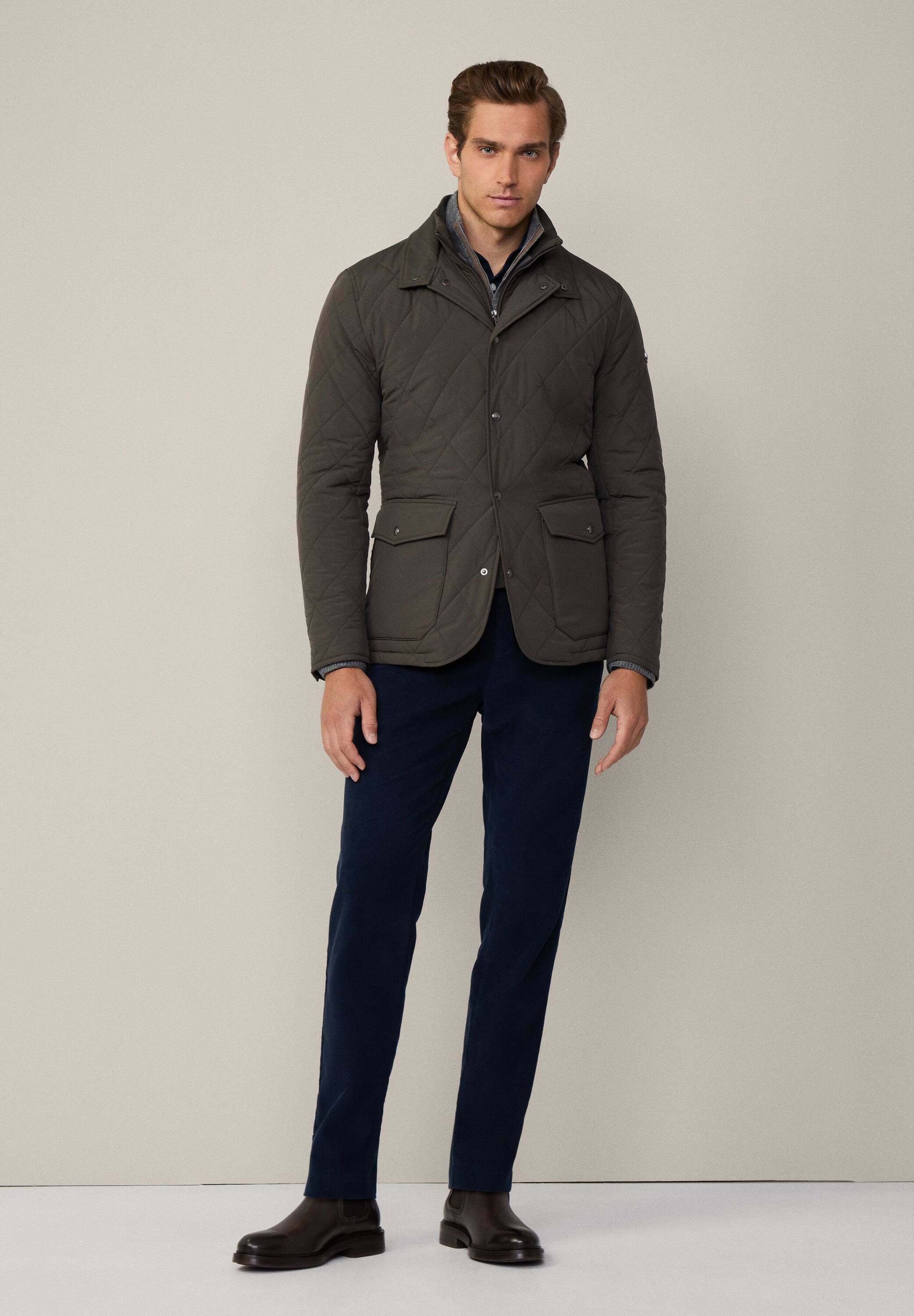 Hackett London PADDOCK - Light jacket - deep green/dark green