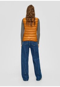 QS À COL DROIT - Weste - orange