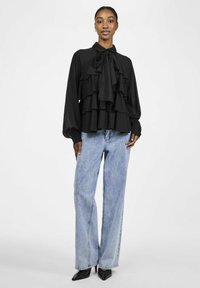 YAS AYA - Skjortebluser - black
