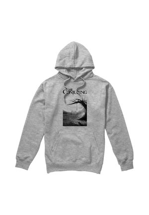 Cotton Soul, THE CONJURING/POSTER - Hoodie - mottled light grey