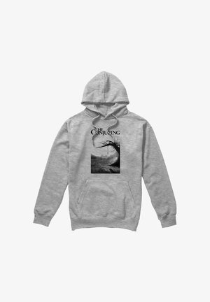 Cotton Soul, THE CONJURING/POSTER - Hoodie - mottled light grey