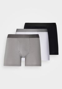 ICON 3 PACK  - Cuecas boxer - white/grey/black