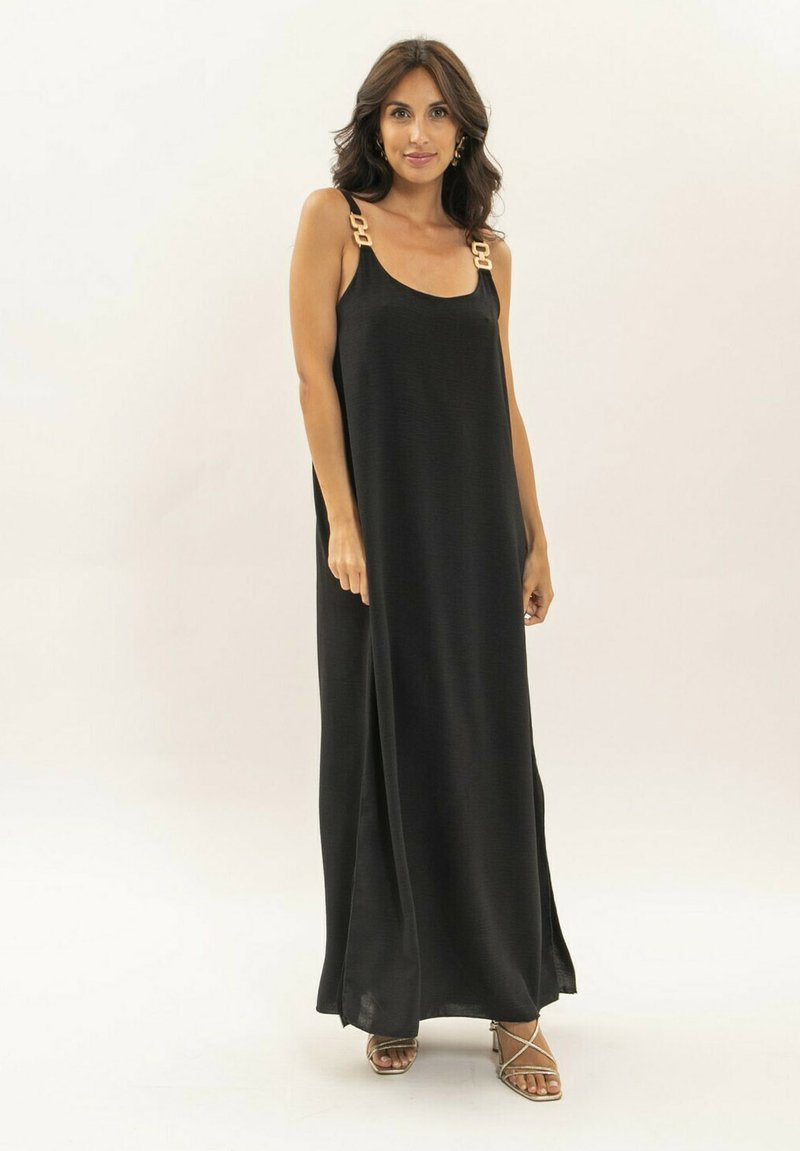 Dona x Lisa LONGUE FLUIDE IDOZANE - Robe longue - noir