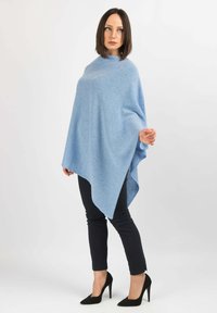 Dalle Piane Cashmere PONCHO - Poncho - cielo