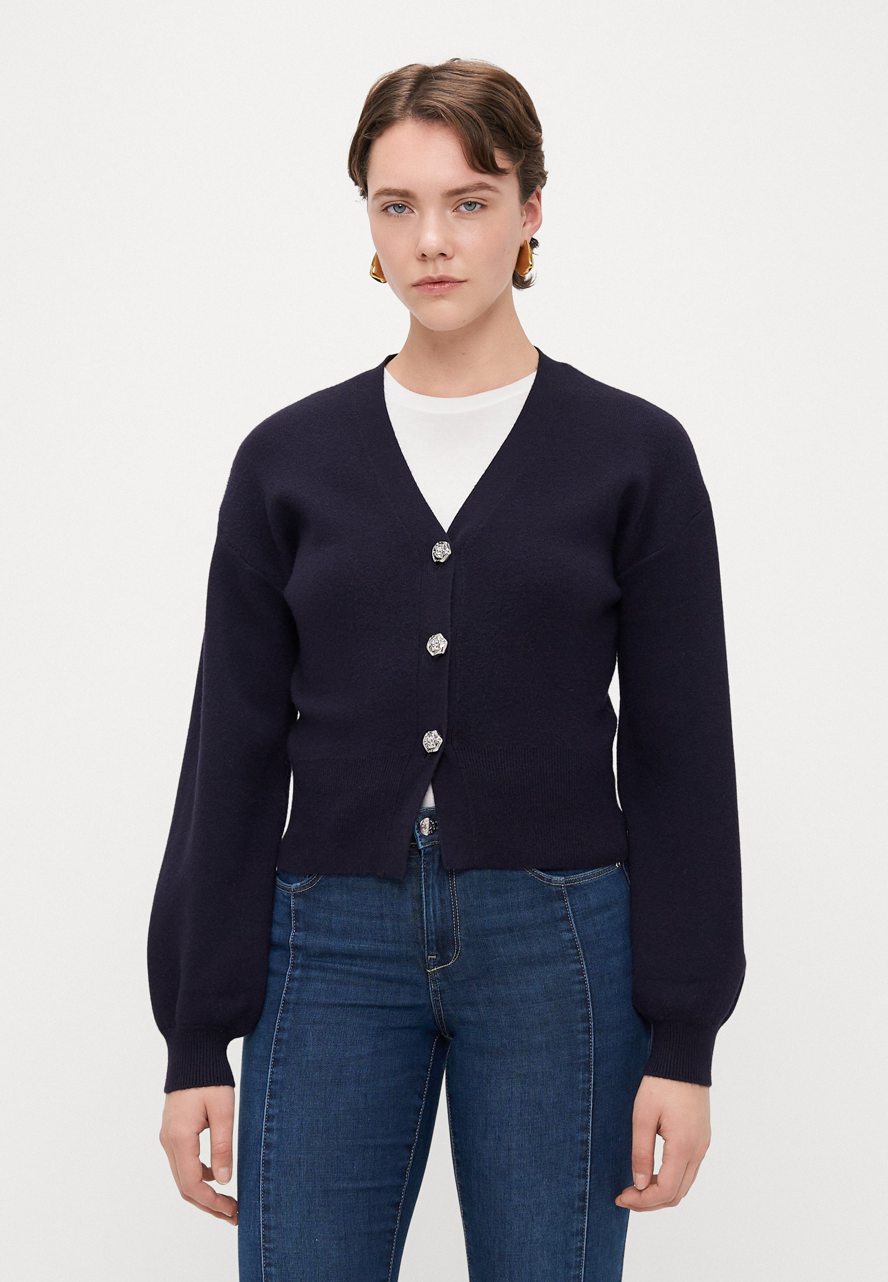 ONLY Tall ONLIBI FULLNEDDLE CARDIGAN Strickjacke night sky