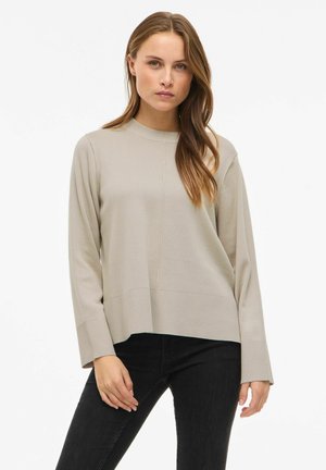 VIOSTRIA O-NECK - Strickpullover - silver gray