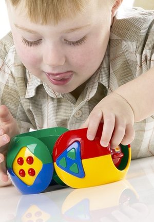 Toy - multi coloured