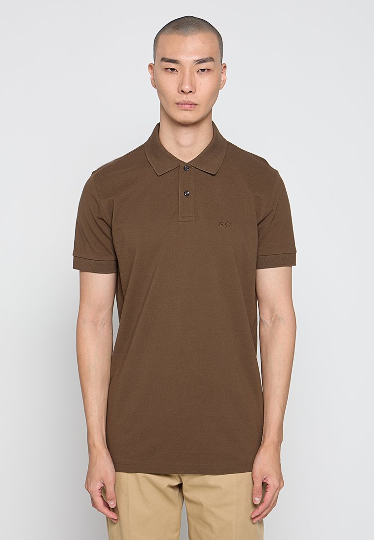 Boss Poloshirt donkergroen Boss Poloshirt donkergroen