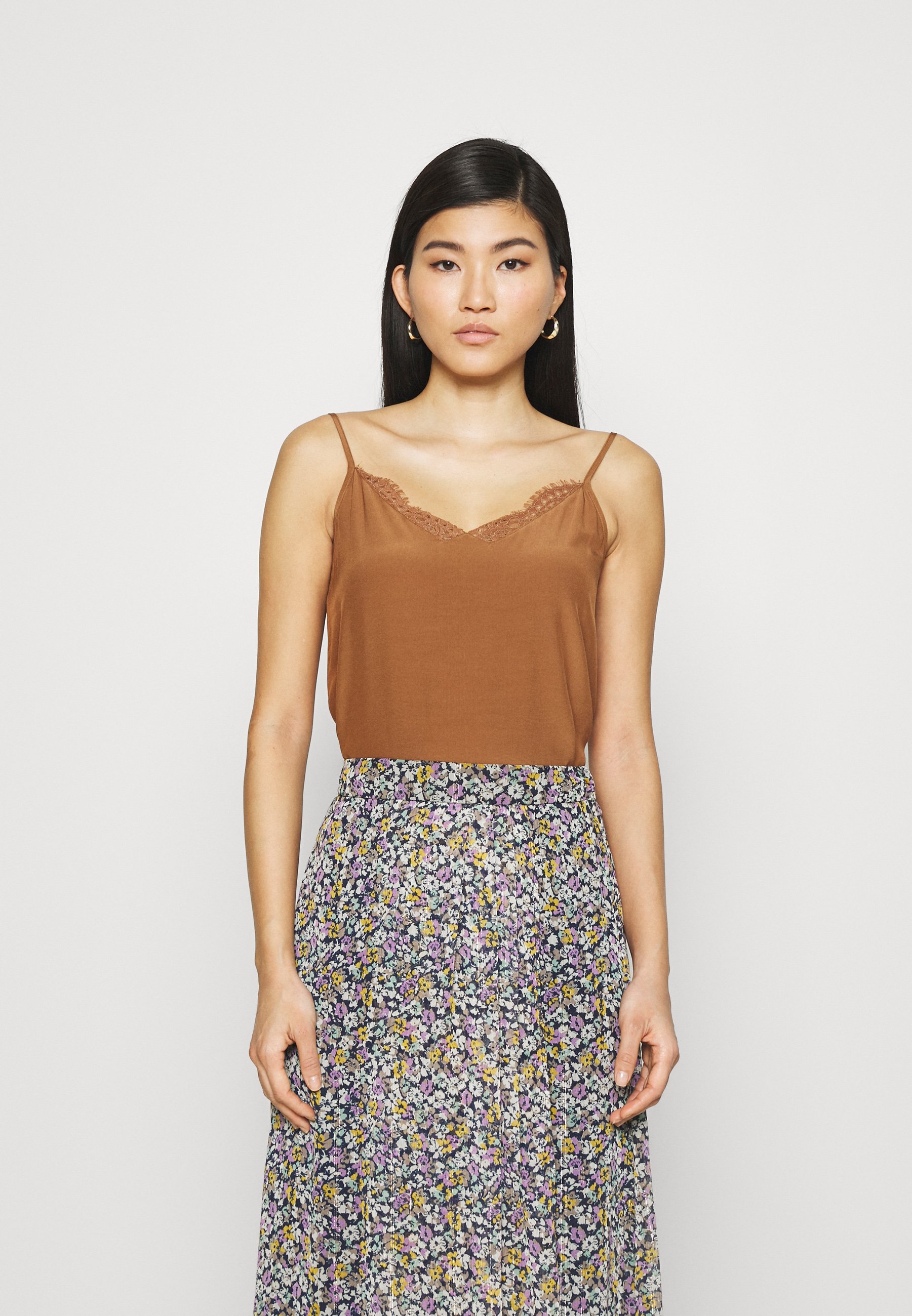 Esprit Collection Top - toffee/braun