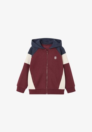 Vertbaudet, Zip-up sweatshirt - bordeaux