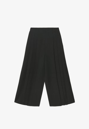 Calliope, PANTALONE LUNGO TINTA UNITA - Pantaloni - ultrablack