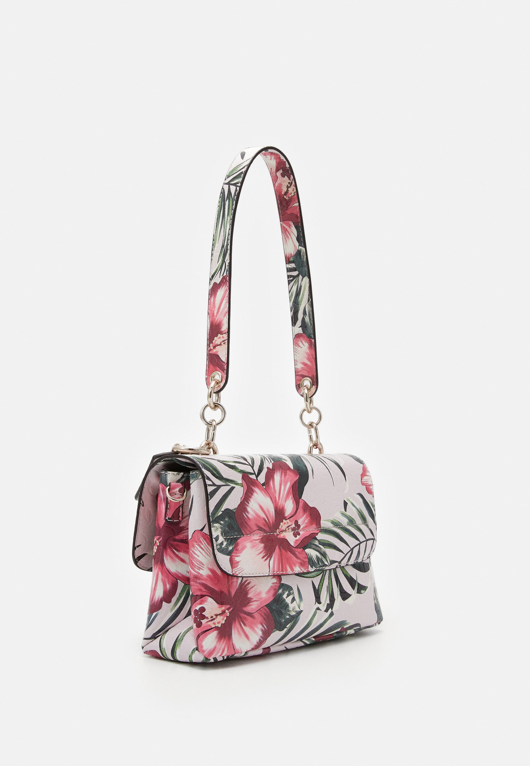 multi coloured shoulder bag