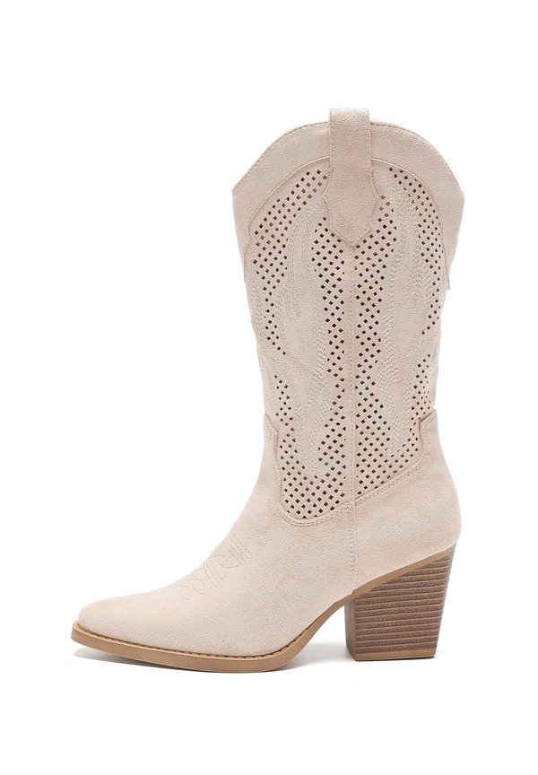 Cowboy-/Bikerboot - natur