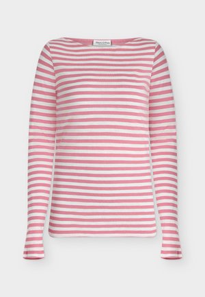 Marc O'Polo, T-SHIRT, LONGSLEEVE, STRIPE - Блуза с дълги ръкави - medium pink/multi-coloured