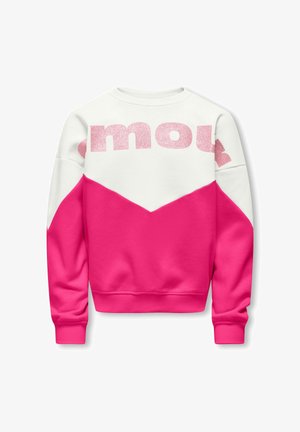 KOGRUNA-MENA LIFE O-NECK NOOS - Športni pulover - cloud dancer