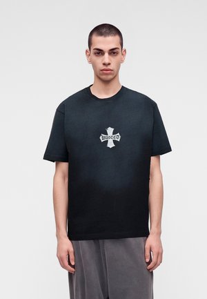 Wasted Paris, ORDO UNISEX - Тениска с щампа - washed black