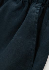 BARREL LEG - Stoffhose - navy