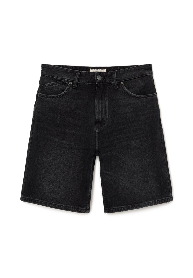 PULL&BEAR Jeansshort zwart PULL&BEAR Jeansshort zwart