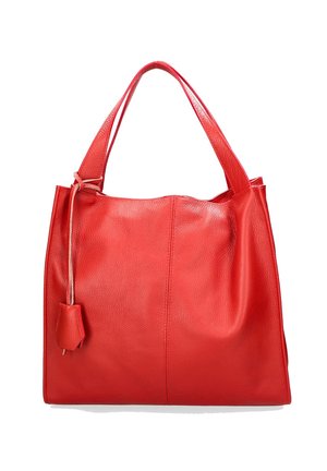 SHOULDER - Shopping bag - rosso
