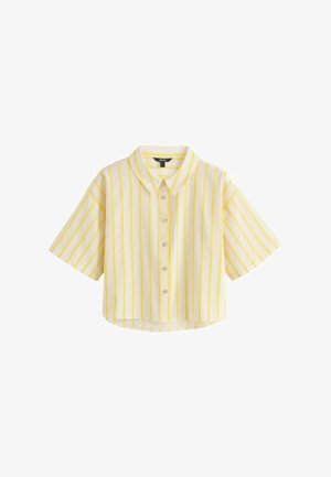 Next, Nööpidega pluus - ecru yellow stripe