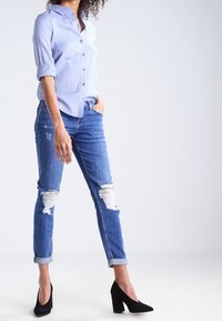 Topshop Džíny Relaxed Fit - blue denim