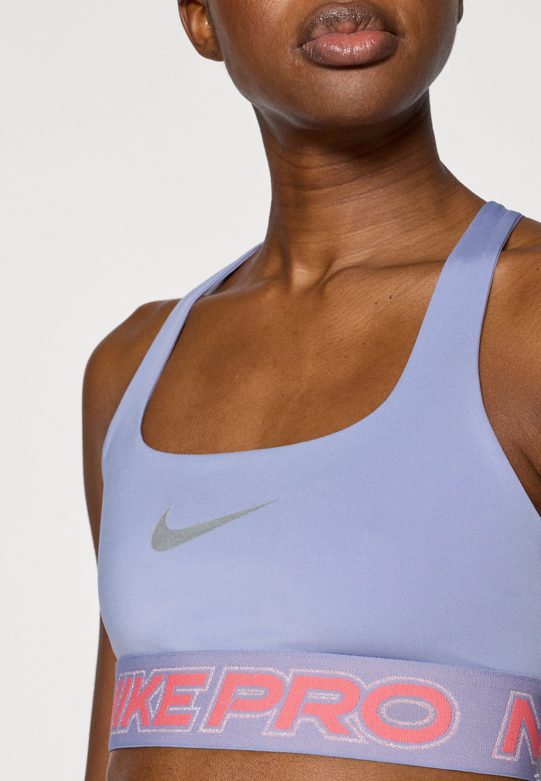 metallic nike sports bra