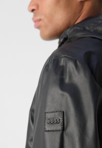 BOSS JOCAMO - Ādas jaka - black