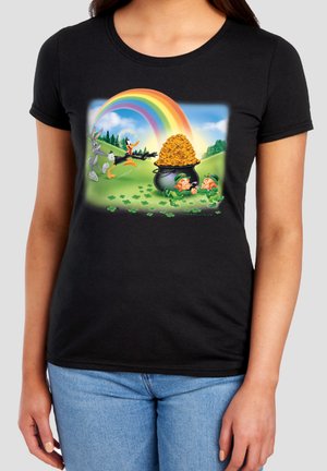Cotton Soul, LOONEY TUNES MINE MINE MINE - Print T-shirt - black