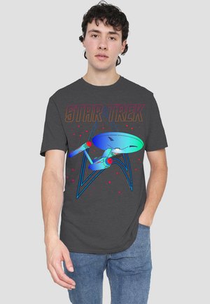 STAR TREK NEON TREK - T-Shirt print - anthracite