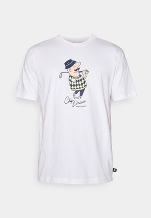 adidas Golf Print T-shirt - white
