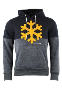 Peak Mountain Jersey con capucha - noir gris