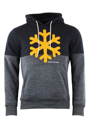 Peak Mountain Felpa con cappuccio - noir gris