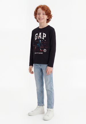 GAP, LOGO TEE - Langærmet T-shirt - moonless night