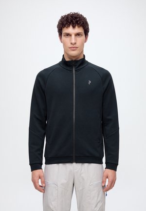 Peak Performance, SPORTSTECH FULL ZIP MEN - Sweat zippé - black