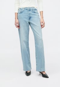 7 for all mankind STOVEPIPE STRAIGHT MANKIND - Džínsy s rovným strihom - seabreeze