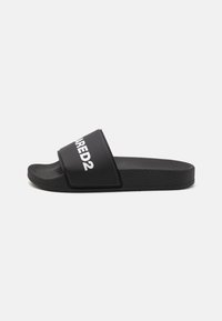 Logo print rubber slide sandals Dsquared2 Boys Luisaviaroma