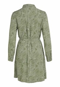 VILA VIPAYA  SHIRT DRESS - Skjortekjole - four leaf clover
