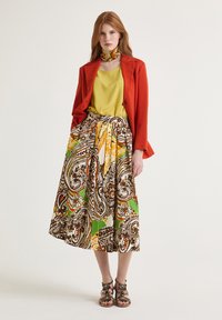 Maliparmi GEOMETRIC MIMOSA  - Jupe trapèze - yellow