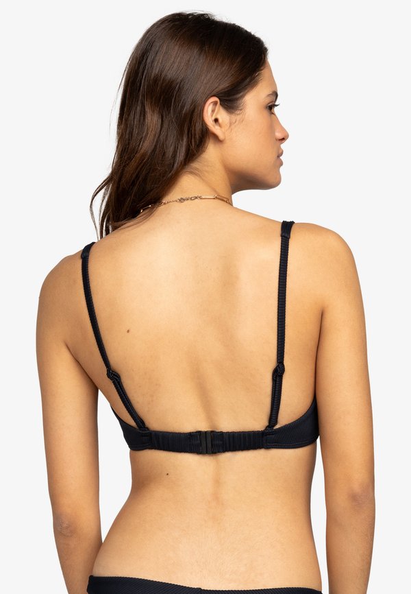 LOVE THE ROLLER - Bikini top - anthracite4