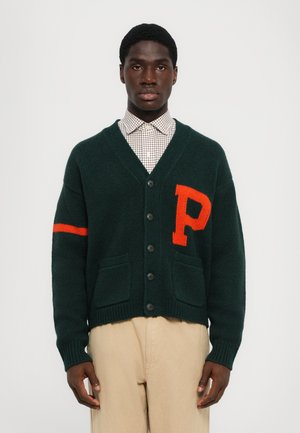 LONG SLEEVE - Cardigan - moss/agate
