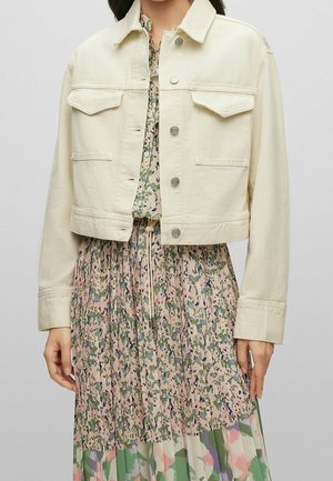 Veste en jean - beige