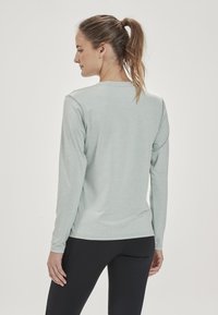 Endurance Funktions Maje Melange - Langarmshirt - blue haze