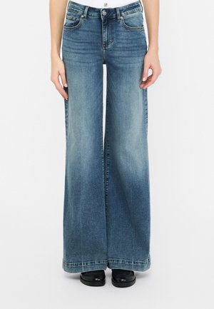 Jeans a zampa - blu