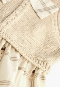 Next BLOOMER REGULAR FIT SET - Haalari - beige cream bear print
