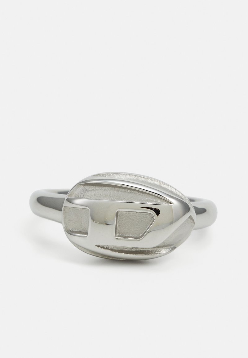 Stalen ring met matte en gladde banen - R2510 - Fred Bennett herenring